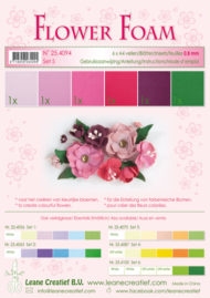  Leane Creatief Flower Foam - blomster skum 6 farver 